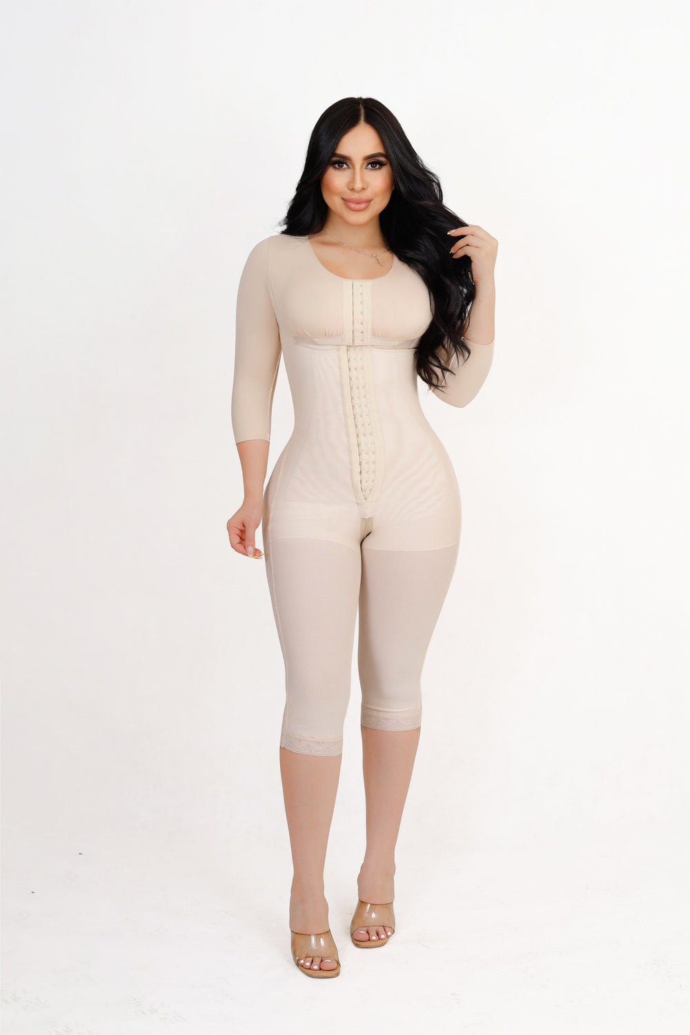 ST-07 faja larga frontal piel