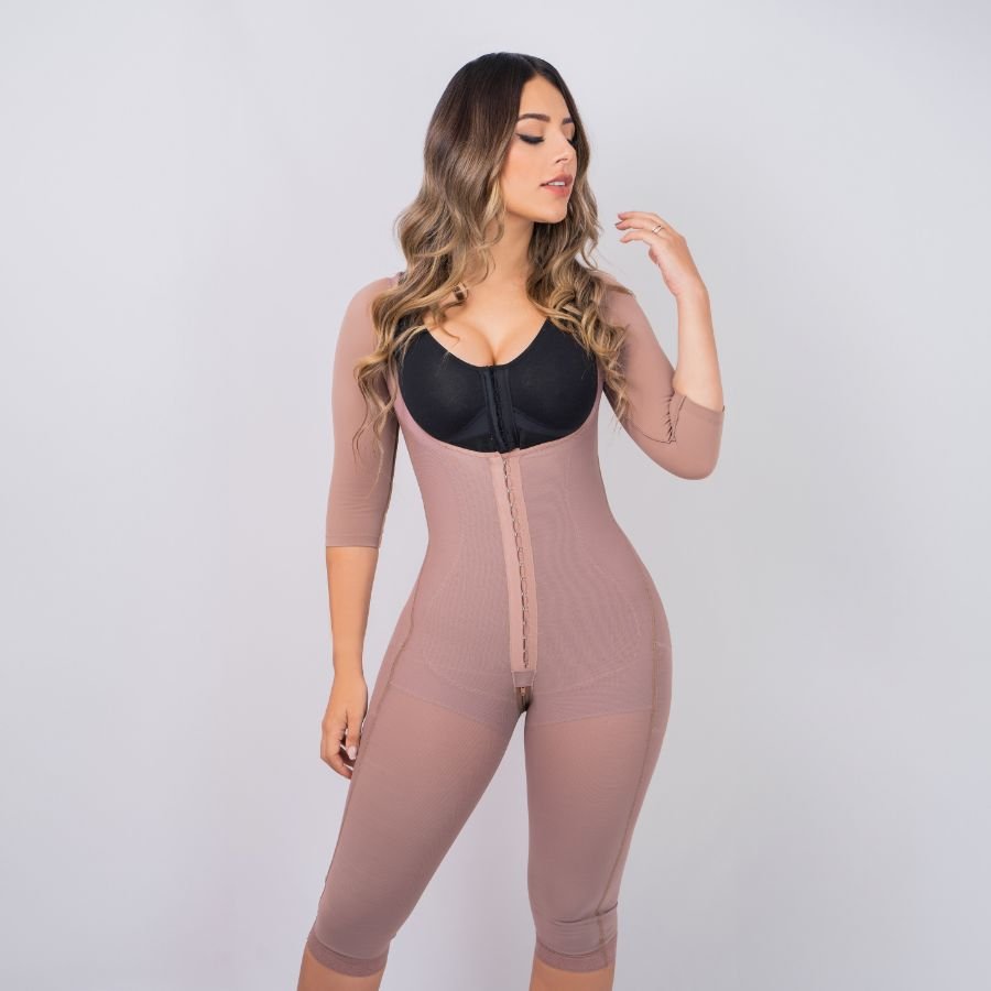 Faja Larga Senos Libres - Manga Larga