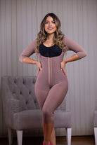 ST-013 faja larga frontal cocoa