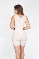 V-07C · Faja corta Violonchelo con brasier - vista posterior
